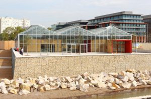Gabions en pierre naturelle, quais réalisés par Pierre Mureuse de Bourgogne