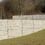 Gabions en pierre éclatée issue de nos carrières de Bourgogne