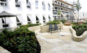 Sol en opus en pierre de Molay issue de nos carrière de pierre de Bourgogne