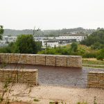 Murs en gabion en pierre de Bourgogne