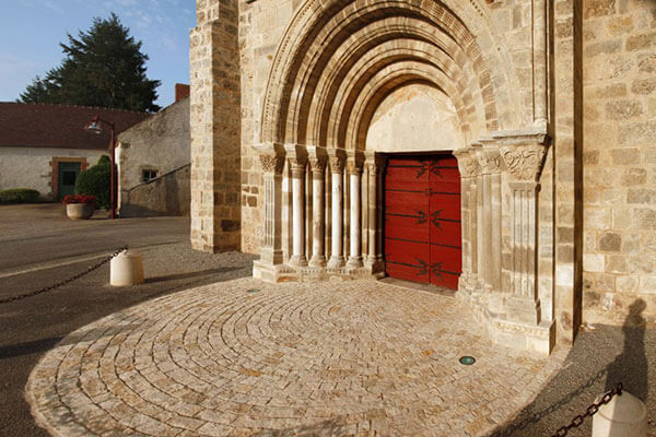 sol en pierre naturelle issue de nos carrières de pierre de Bourgogne